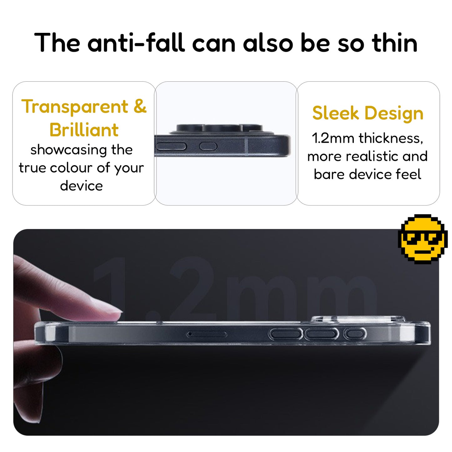 Transparent iPhone Protective Case