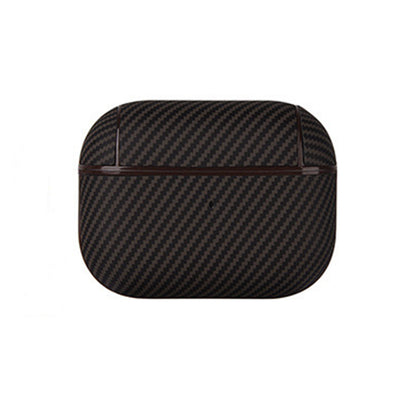Textured AirPods Case Cover "without" Carabiner Ring - Brown