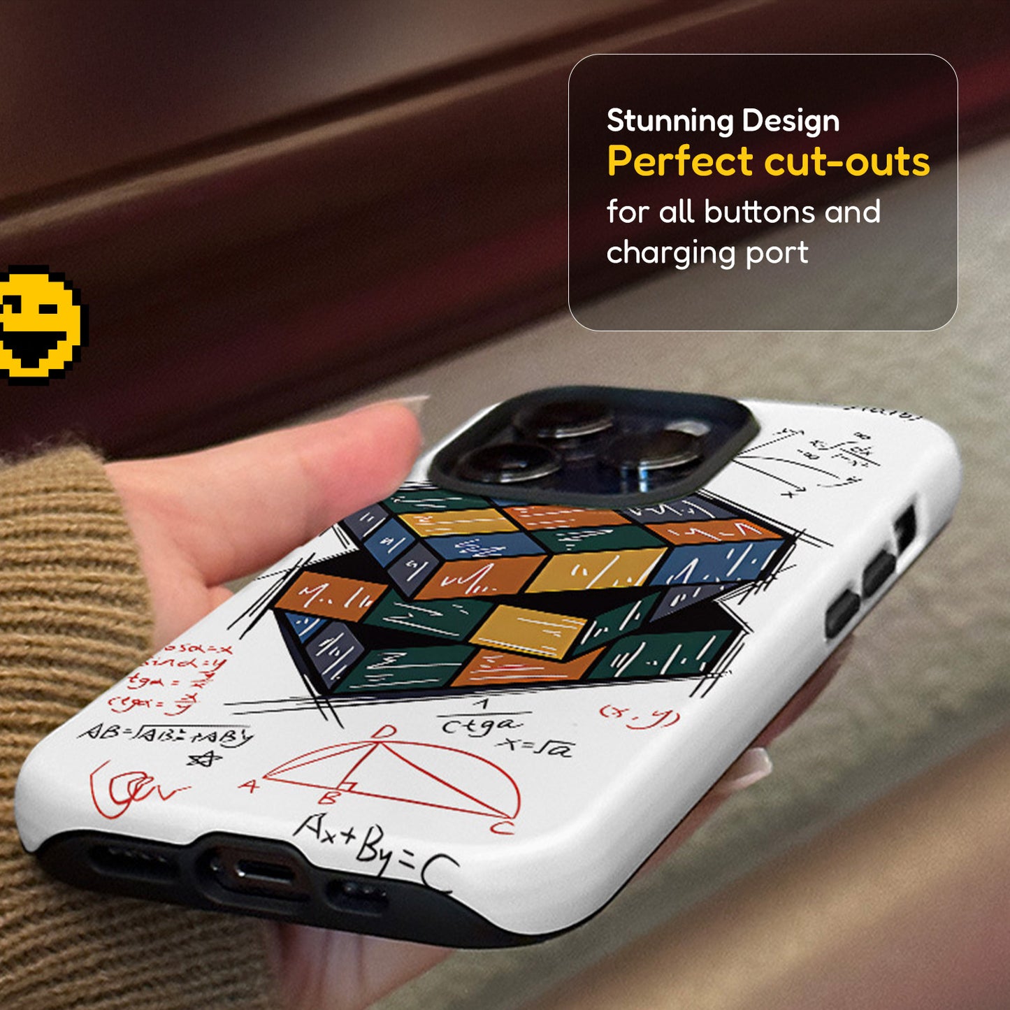 Rubix Pattern iPhone Case Cover