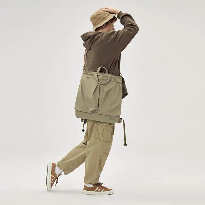 Korean Back Pack - Khaki