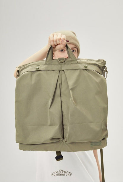 Korean Back Pack - Khaki