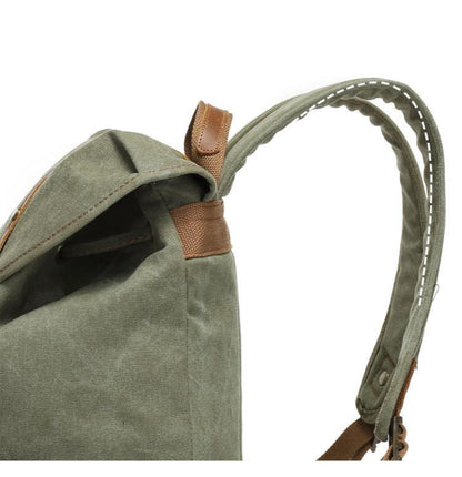 mackin Totes Canvas BackPack - Green