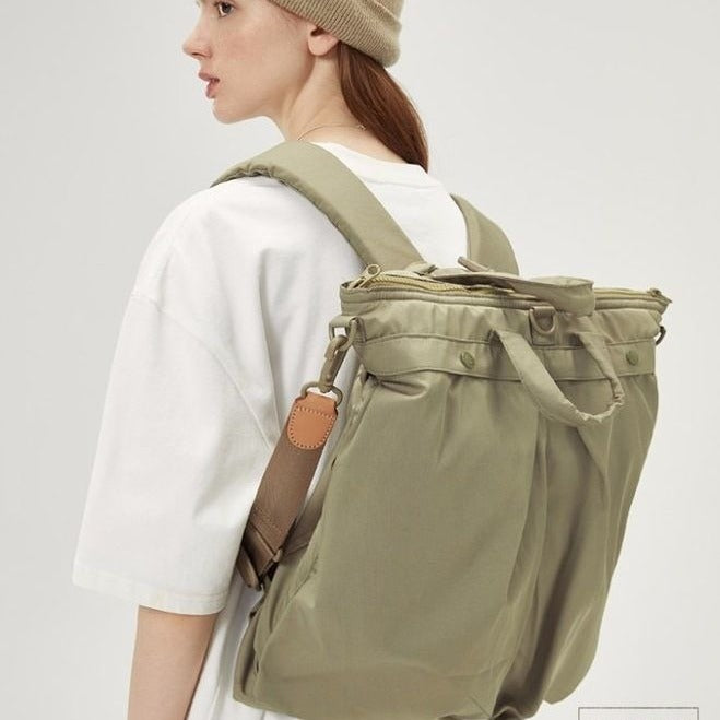 Korean Back Pack - Khaki